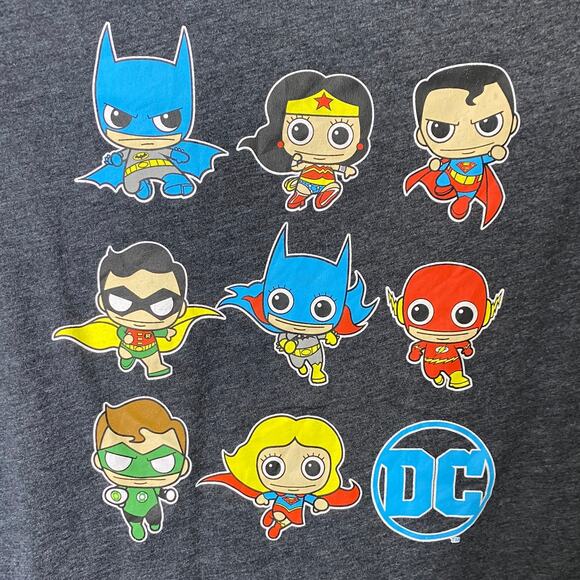 Justice League Kids Long Sleeve Shirt Size Medium - Picture 5 of 5